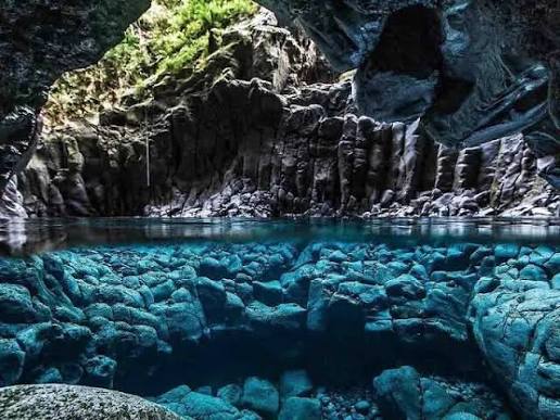 Kuza Cave swimming hole near Jambiani